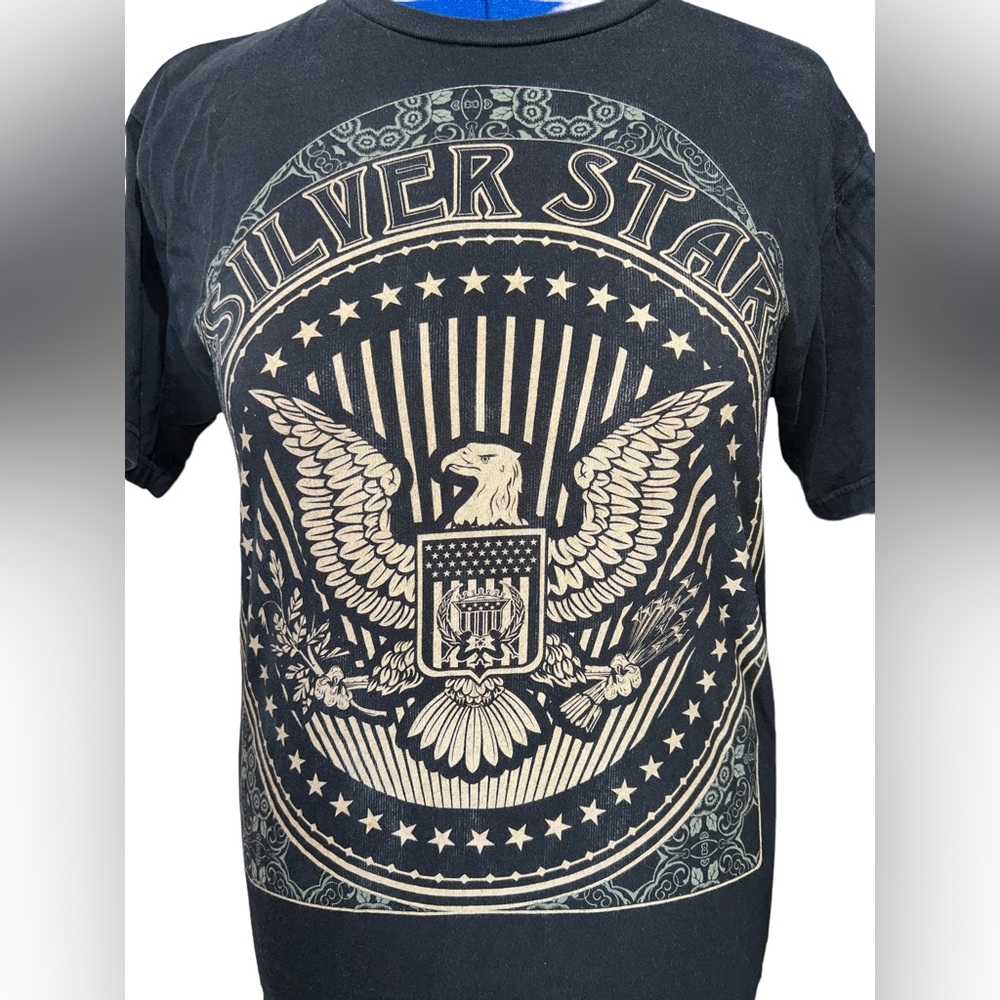Silver Star Casting Company-  MMA - Men's fight t-shirt - size medium- black